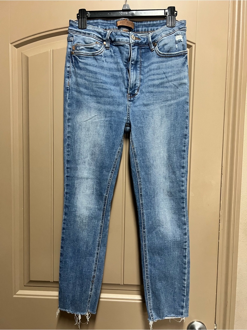 Judy Blue JB8867 Distressed Boyfriend Jeans Size 11/30